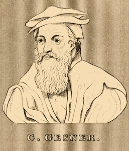 C. Gesner, 1516-1565, 1830 door Unbekannt
