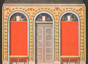 Kabinet in de Herculaneum-stijl, Leipzig, Duitsland