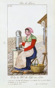 Café-au-lait verkoper