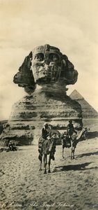 Caïro - De Grote Sfinx, ca. 1918-1939