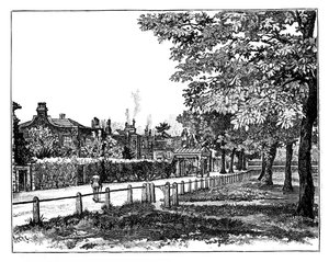 Cambridge Cottage, Kew, Londen, 19e eeuw door Unbekannt