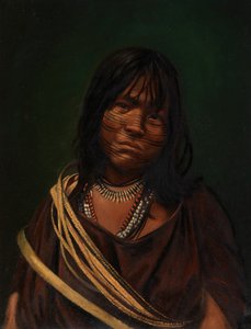Campa Indiaan, ca. 1890-1892 door Unbekannt