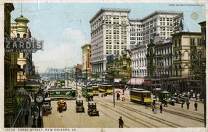 Canal Street, New Orleans, VS door Unbekannt