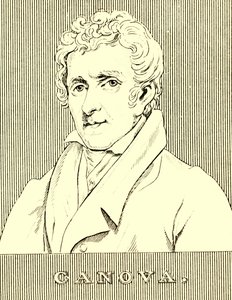 Canova, 1757-1822, 1830 door Unbekannt