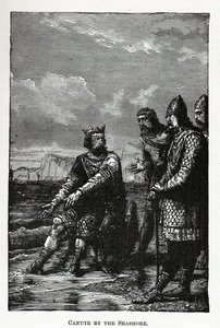 Canute aan de Kust door Unbekannt