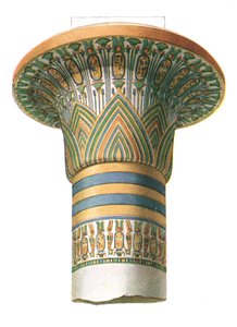 Kapiteel van Karnak, Egypte, 1928 door Unbekannt