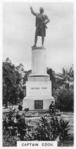 Standbeeld van Captain Cook, Australië door Unbekannt