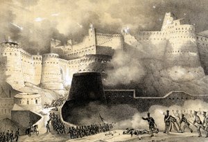Verovering van Ghunzee door Britse troepen, Tweede Anglo-Afghaanse Oorlog 1878-80, maart 1880 door Unbekannt