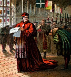 Kardinaal Wolsey, ca. 1850