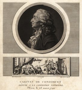 Caritat de Condorcet (1743-1794), Franse filosoof en wiskundige