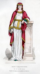 Karolingische koningin, 7e-10e eeuw, 1882-1884 door Unbekannt