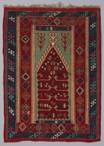 Tapijt Kilim, eind 19e-begin 20e eeuw