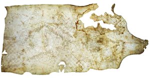 Carta Pisana, ca. 1275-1300 door Unbekannt