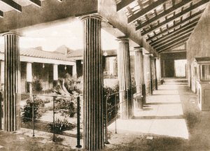 Casa degli Amorini Dorati, Pompeii, Italië, ca. 1900s