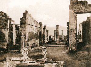 Casa di Cornelio Rufo, Pompeii, Italië, ca. 1900s door Unbekannt