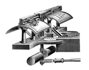 Casellis pantelegraaf, 1874 door Unbekannt