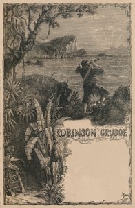 Cassells Robinson Crusoe, ca. 1870 door Unbekannt