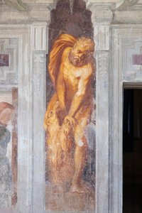Castello di Torrechiara, Salone dei Giocolieri, Parma, Emilia Romagna, Italië, 2020 (foto) door Unbekannt