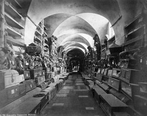 Catacomben van de Kapucijnen, Palermo, Italië, ca. 1910s