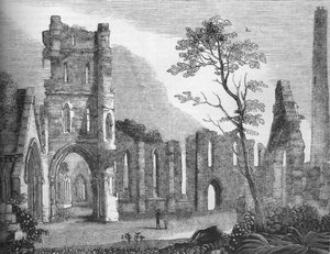 Kathedraal van Kildare, 1845 door Unbekannt