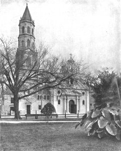 Kathedraal van St. Augustine, Florida, VS, ca. 1900 door Unbekannt