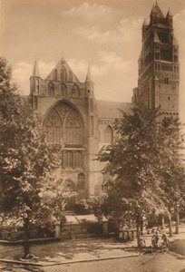 Kathedraal Saint-Sauveur door Unbekannt