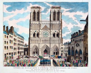 Katholieke eredienst teruggegeven aan het Franse volk door Eerste Consul Bonaparte, 19e eeuw