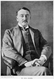 Cecil Rhodes, Engels-geboren Zuid-Afrikaanse ondernemer en staatsman, ca. 1890 door Unbekannt