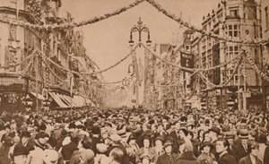 Vieringen voor het Zilveren Jubileum van Koning George V, Londen door Unbekannt
