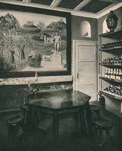 Kelder in het Huis van Sig. Borletti, ca. 1927 door Unbekannt