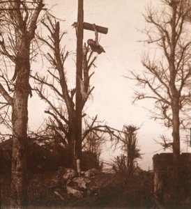 Begraafplaats in Arras, Noord-Frankrijk, ca. 1914-1918 door Unbekannt