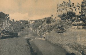 Centrale plezier tuinen, kijkend naar het plein, 1929 door Unbekannt