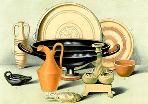 Keramische kunst, oude Griekse, Cypriotische en Etruskische