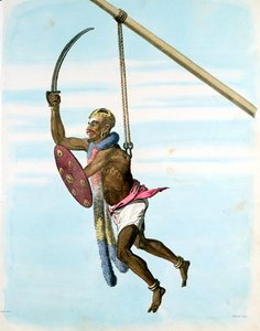 Ceremonie ter ere van Mariatale, godin van de pokken, Negapattam, India door Unbekannt