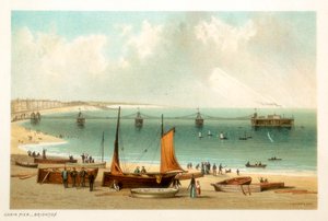 Chain pier, Brighton, Sussex, c1889 door Unbekannt