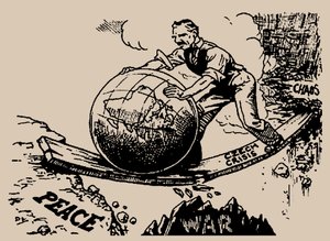 Chamberlain rolt de wereld naar vrede, 1938