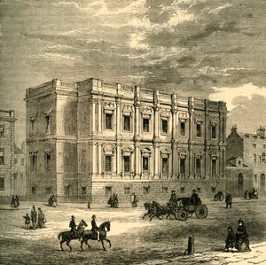 Kapel Royal, Whitehall, Exterieur, 1881