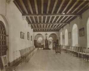 Kapittelzaal, Buckfast Abbey, eind 19e-begin 20e eeuw