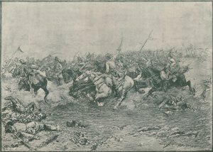 Aanval van de Twaalfde Huzaren bij de Slag bij Marengo, 1800, 1896
