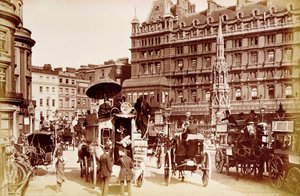 Charing Cross, Londen, ca. 1900