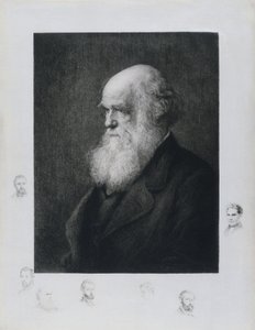 Charles Darwin, Engelse natuuronderzoeker, circa 1860s