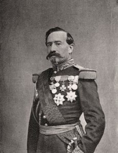Charles Denis Bourbaki, Franse soldaat en generaal, 1868 door Unbekannt