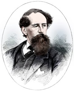 Charles Dickens, 19e eeuwse Engelse romanschrijver door Unbekannt