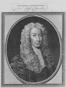 Charles Lord Talbot, Lord High Chancellor, 1786 door Unbekannt