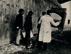 Charles Morin, Landschapsschilder, ca. 1945 door Unbekannt