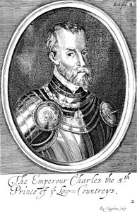 Karel V, koning van Spanje en Heilige Roomse keizer vanaf 1519 door Unbekannt