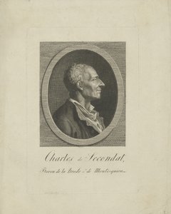 Charles de Secondat, Baron de Montesquieu 1689-1755, c. 1795