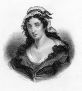 Charlotte Corday, moordenaar van de Franse revolutionair Jean-Paul Marat, 1793