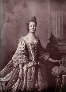 Charlotte Sophia van Mecklenburg-Strelitz, Koningin-Gemalin van George III, 1761-1762, 1919