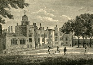 Charterhouse - Het Binnenplein, ca. 1872
